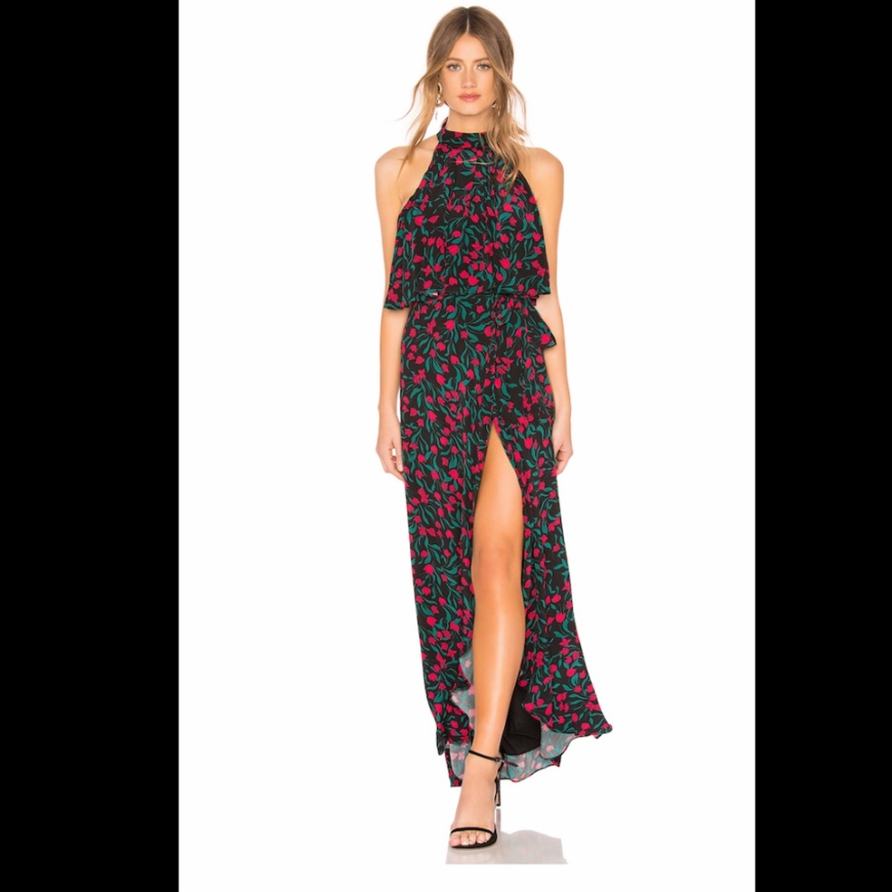 Lovers + Friends Golden Ray Maxi in Rosenud